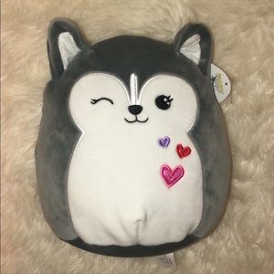 NWT 8” Heidi the Husky Valentine’s Squishmallow